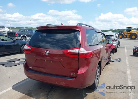 2018 Toyota Sienna Xle Premium 7 Passenger from USA, damaged, VIN 5TDDZ3DC5JS208824